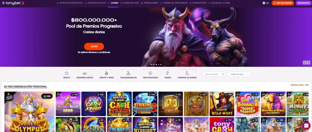 TonyBet App – Tu Casino y Casa de Apuestas en el Bolsillo